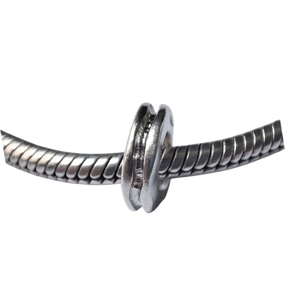 Jewelry - Pandora Retired Sterling Silver Crooked Line Spacer Charm